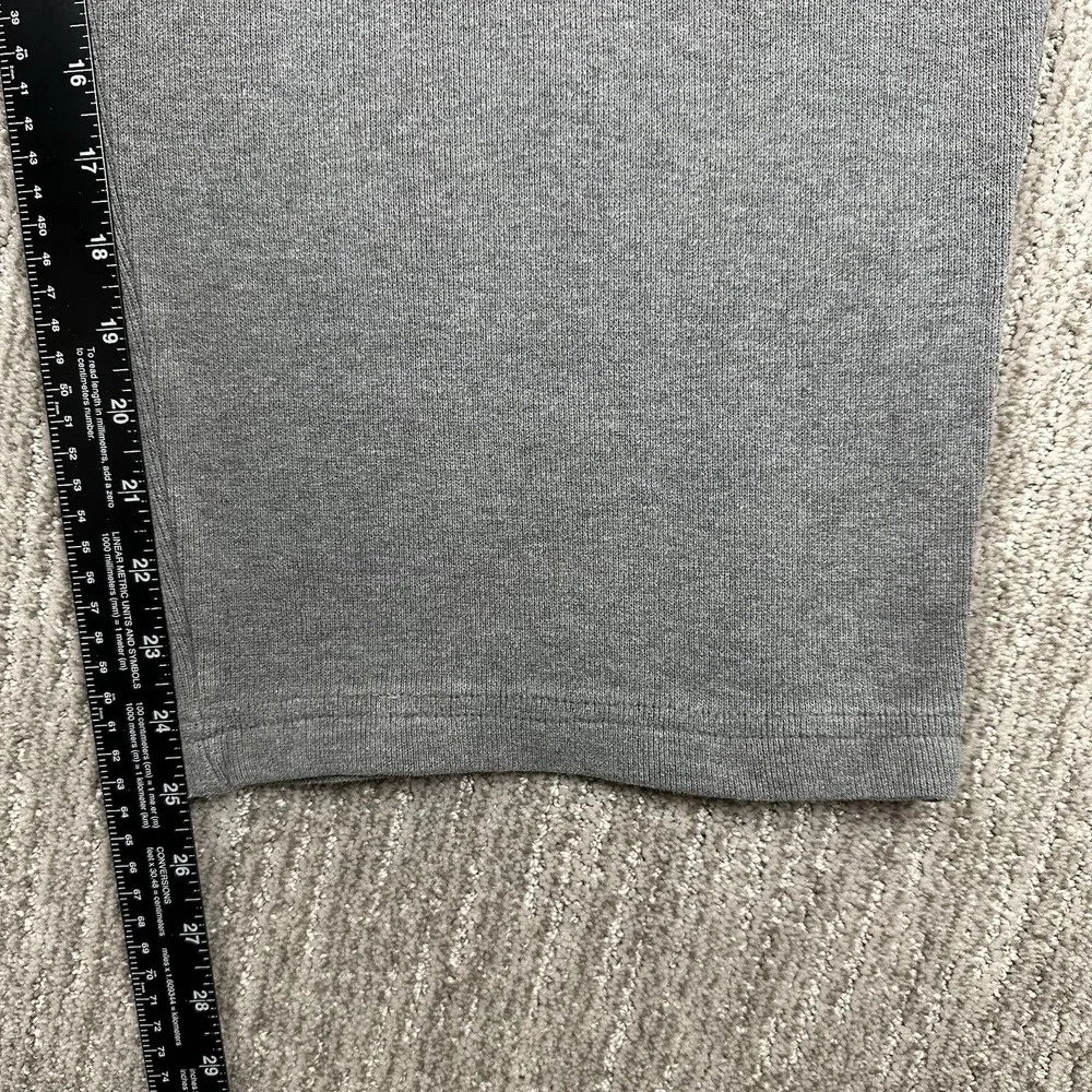 Tommy Bahama Pants Mens L Gray Cotton Sweatpants Baggy Wide Leg Elastic‎ Waist